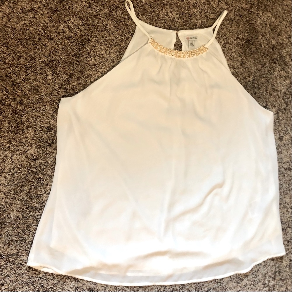 Guess High Neck Tank Top